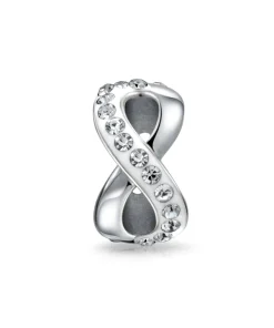Infinity Heart Charm