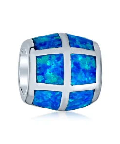 Blue Opal Charm