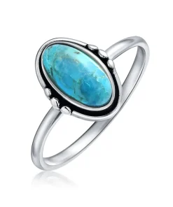 Oval Western Gemstone Ring